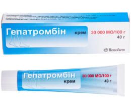 Гепатромбін гель 30000 МО/100,0-40,0