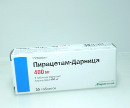 Пірацетам-Дарниця таблетки 0,4 №30