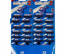 Gillette 2 Станок однораз. дисплей №12