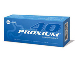 Проксіум таблеткивкриті оболонкою 40 мг (8х4) №32