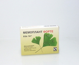 Мемоплант Форте таблетки вкриті оболонкою 80 мг №20