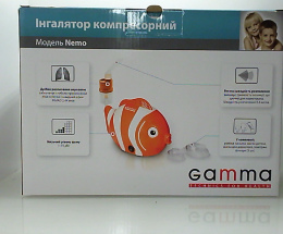 Інгалятор компрес. Gamma Nemo 