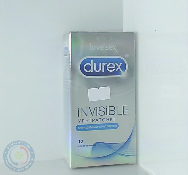 Презерв. Durex Invisible №12