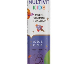 Вітаміни шипучі Novel Multivit Kids №20
