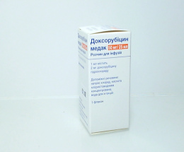 Доксорубіцин Медак розчин для інфузій 2 мг/мл 25 мл (50мг)