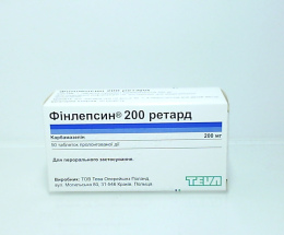 Фінлепсин 200 Ретард таблетки 200мг №50
