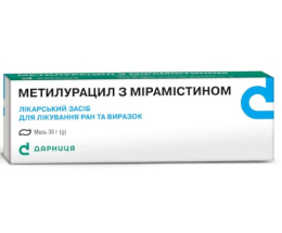 Метилурацил з мірамістином мазь 15,0