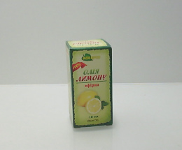 Олія ефірна лимонна 10мл