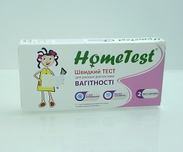 Тест-експрес Hometest смужка на визн.вагітності №2