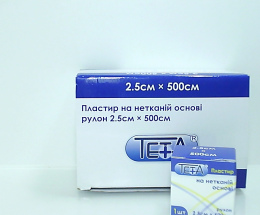 Teta Пластир рулон полім.осн.2,5х500