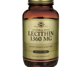 Лецитин соєвий натуральний 1360 мг капсули №100