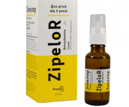 Зіпелор спрей для ротової порожнини1,5 мг/мл 30.0