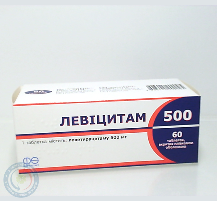 Левіцитам таблетки 0,5 №60