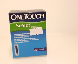 Тест-смужки д/контр. рівня глюкоз. One Touch Select №50