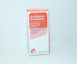 Альбумін-Біофарма розчин для інфузій 20% 50,0