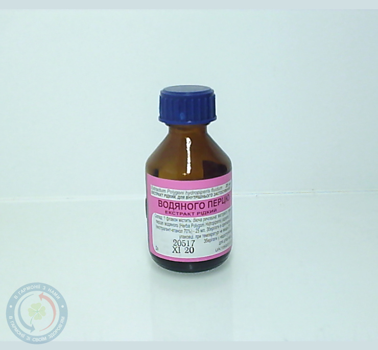 Перцю водяного екстр. рідк. 25,0