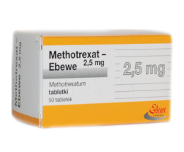 Метотрексат ЕБЕВЕ таблетки 2,5мг №50