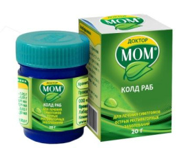 Доктор Мом мазь від простуди 20г