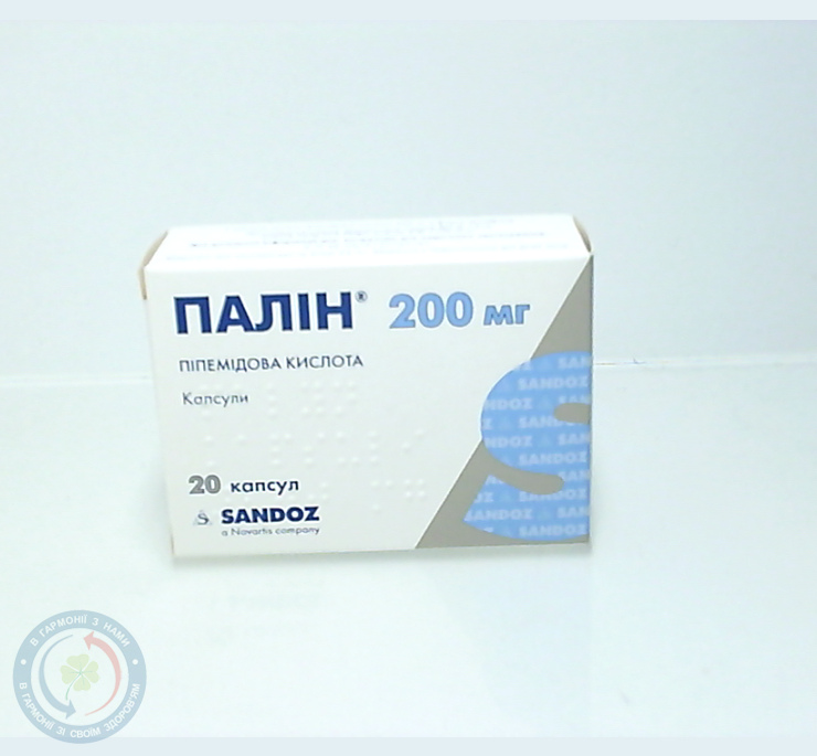 Палін капсули 0,2 №20
