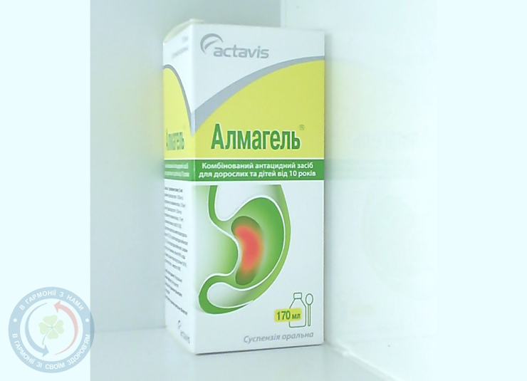 Алмагель сусп.внутр. 170мл