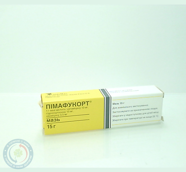 Пімафукорт мазь 15г