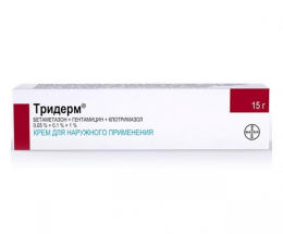 Тридерм крем 15,0