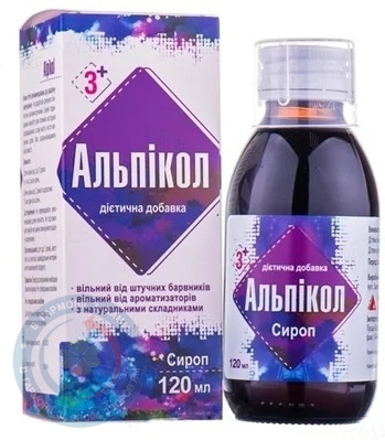 Альпікол сироп 130мл фл.
