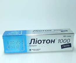 Ліотон 1000 гель 50,0