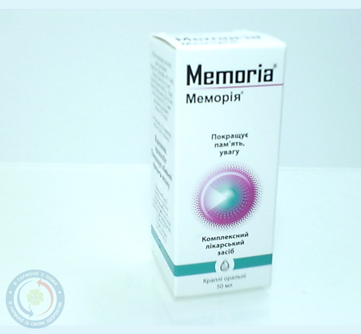 Меморія краплі оральні 50,0