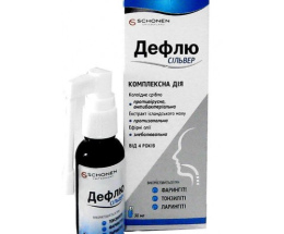 Дефлю Сільвер Горло лосьйон-спрей 30мл