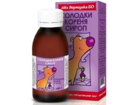 Солодки кореня (Ліки ведмедика БО) сироп 100мл