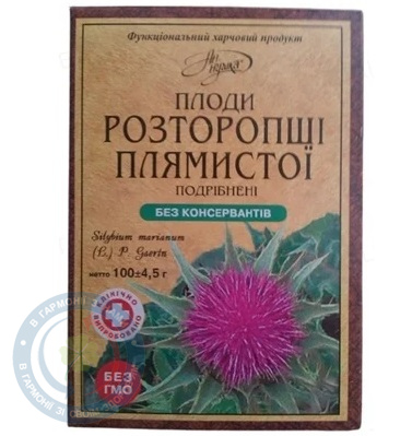Фіточай Розторопша пятнистої плоди 100,0