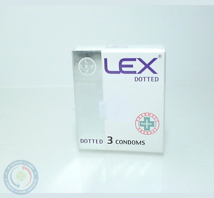 Презерв. LEX з пухирцями №3