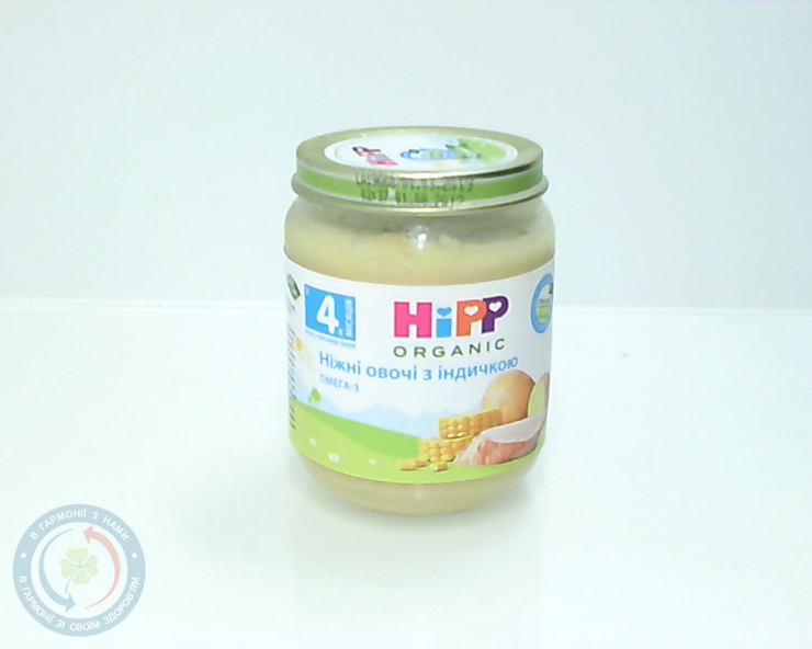 Хіпп пюре (біо індик) 125,0
