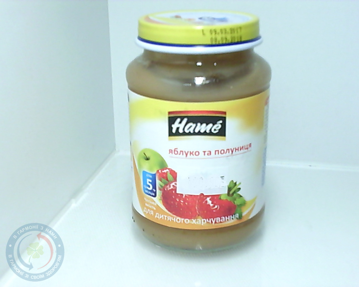Hame пюре яблуко та полуниця 190,0