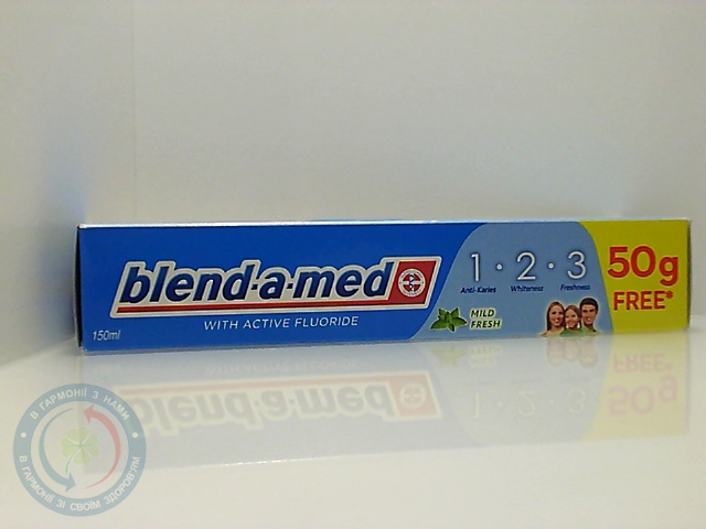 Зубна паста Blend-a-Med 3 Effect М'яка свіжість 150мл