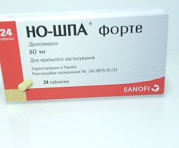 Но-шпа Форте таблетки 80мг №24