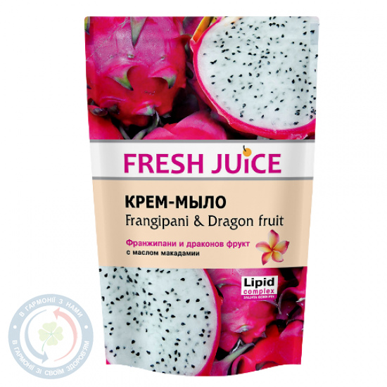 FJ Р.мило дой-пак Frangipani&Dragon fruit 460мл