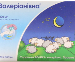 Валеріанівна капсули 300мг №20