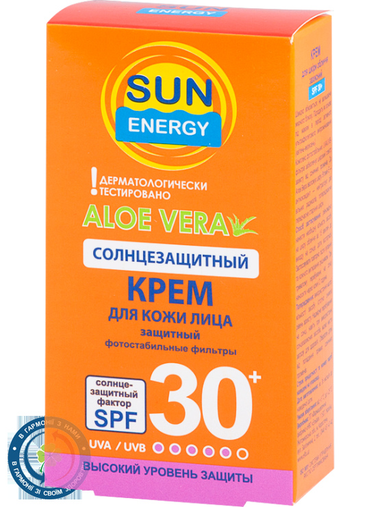 Sun Energy крем для обличчя SPF 30 30,0