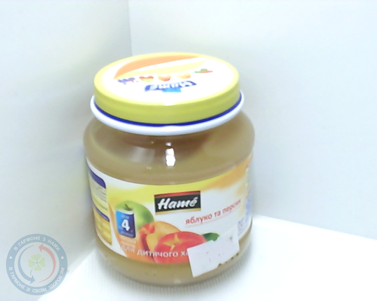 Hame 1400045 пюре яблуко та персик 125,0