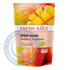 FJ Р.мило дой-пак Mango & Carambola 460мл