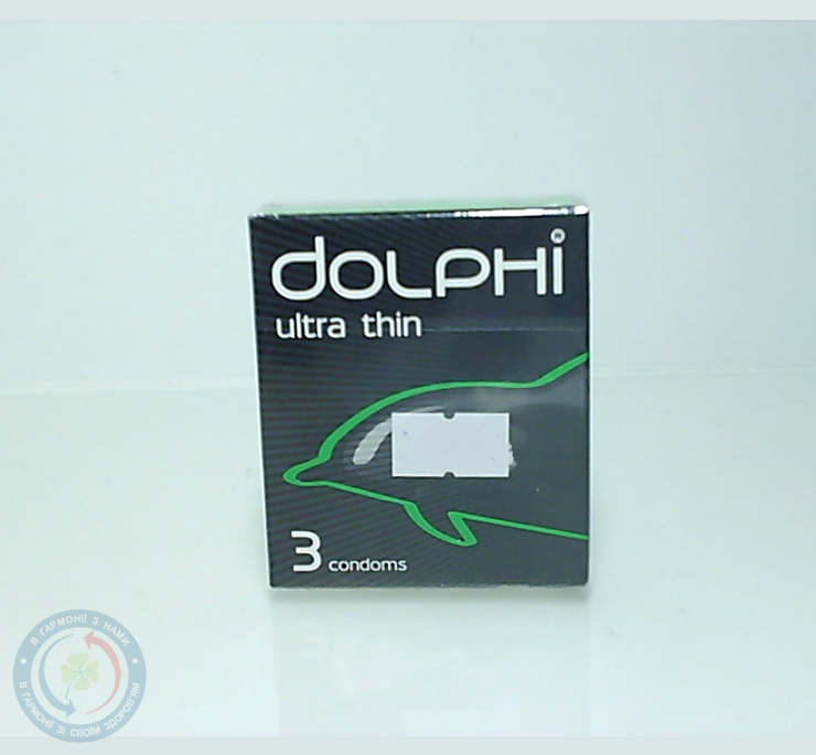 Презерв. Dolphi надтонкі №3