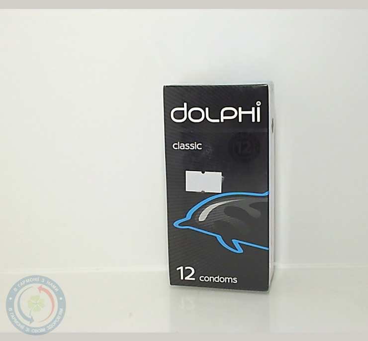 Презерв. Dolphi Classic класичн.форми №12