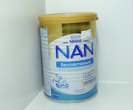 Нан 1 безлактозний 400г.