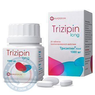 Тризипін лонг таблетки 1000 мг №28