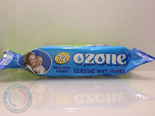Серв. вологі Ozone для дітей алоє №72