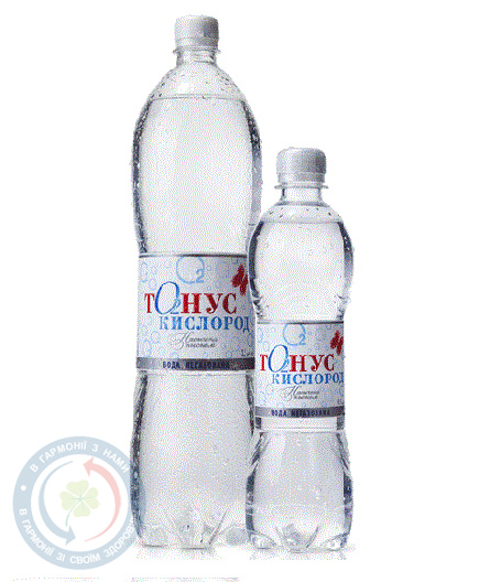 Мінеральна вода Тонус- Кислород ПЕТ 1,5л