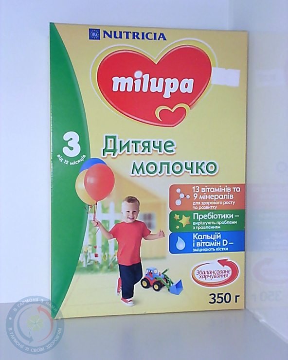 Мілупа 3 суміш молочна 350 г