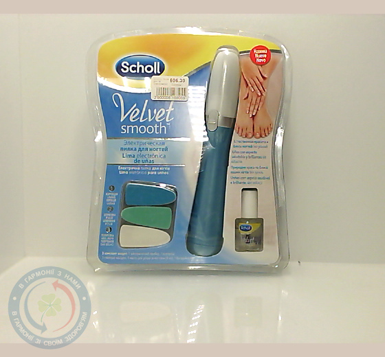 SCHOLL Пилка для ніг електро. роликова